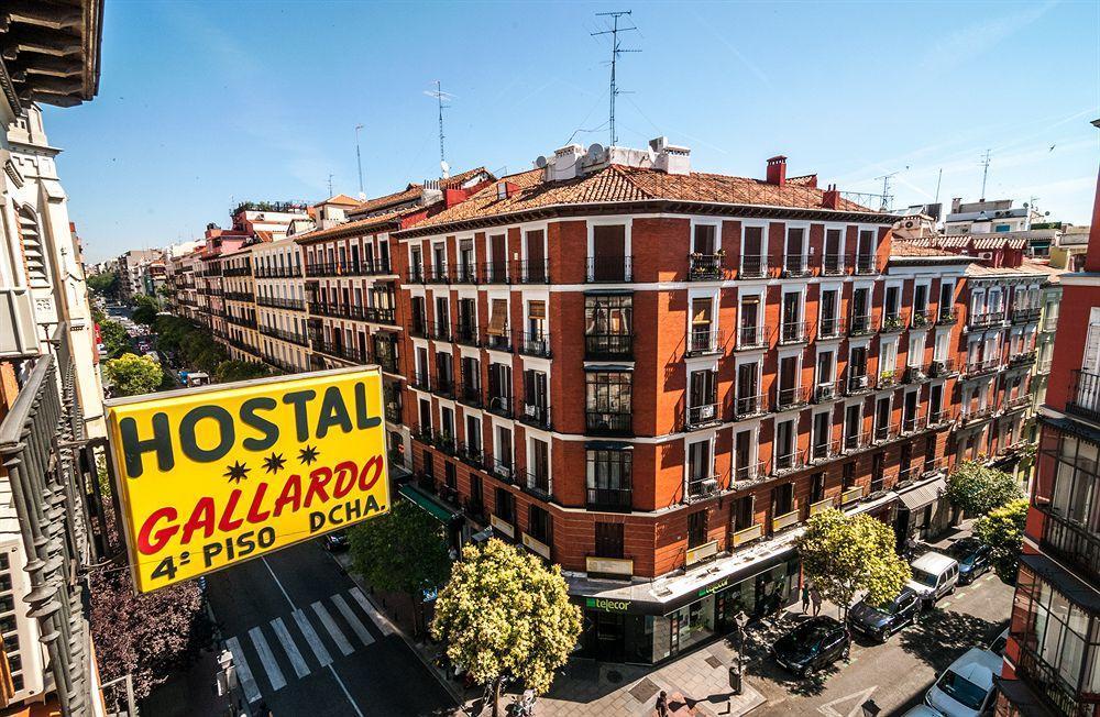 Hostal Gallardo Madrid Exterior foto
