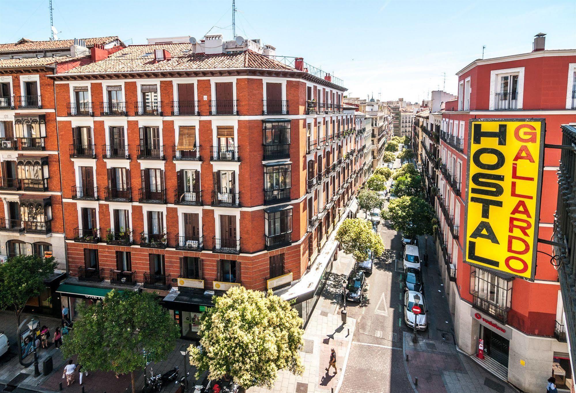 Hostal Gallardo Madrid Exterior foto